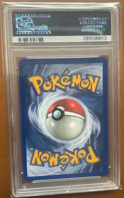 1999 POKEMON JUNGLE JOLTEON HOLO # 4 PSA MINT 9 - Image 2