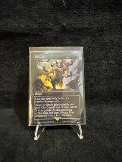 MTG Magic the Gathering Secret Lair Wolverine x Marvel NM Foil Berserk (#1738) - Image 1