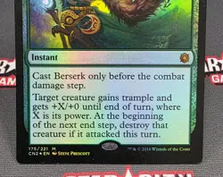 MTG FOIL Berserk - Conspiracy: Take the Crown Magic the Gathering Card # 175 - Image 4