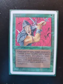 Berserk Magic: The Gathering MTG x1 Unlimited Edition Lightly Played English - Image 3