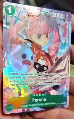 One Piece TCG Perona Alt Art OP12-034 SR Legacy of the Master English - Image 3