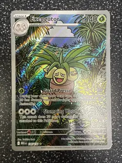 Pokemon Exeggutor TCG Mega Evolution 135/132 Illustration Rare Card Pack Fresh - Image 1