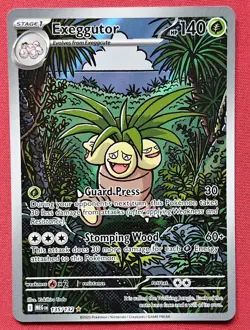 Pokemon TCG Exeggutor MEG 135/132 Mega Evolution Illustration Rare - Image 1
