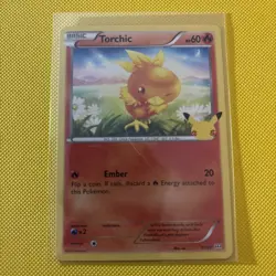 Pokemon - Torchic 11/25 - McDonalds 25th Anniversary - Non Holo - Near Mint - Image 1