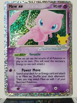 EX HOLO Mew 88/92 - NM / M - Pokemon 25th Celebrations Secret Rare Classic Card - Image 1