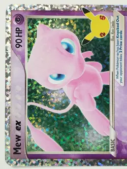 EX HOLO Mew 88/92 - NM / M - Pokemon 25th Celebrations Secret Rare Classic Card - Image 2