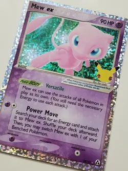 EX HOLO Mew 88/92 - NM / M - Pokemon 25th Celebrations Secret Rare Classic Card - Image 3