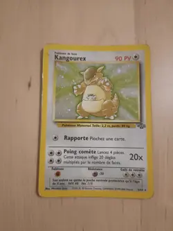 Kangourex Carte 5/64 Pokemon FR Jungle Holo Rare Trading Card 1998 - Image 1