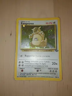 Kangourex Carte 5/64 Pokemon FR Jungle Holo Rare Trading Card 1998 - Image 2