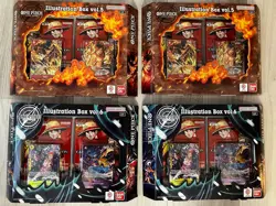 One Piece Card Game: Illustration Box (IB-05) Vol.5 x2 ✅ & Vol.6 x2 ✅ Sealed! - Image 1