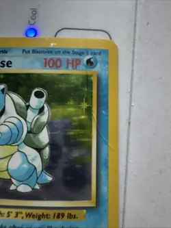 Pokemon TCG Base Set Blastoise Holo Card 2/102 Pokemon TCG - Image 2