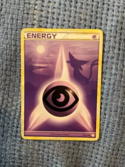 Pokemon Psychic Energy 119/123 Heartgold & Soulsilver Espeon Card - Image 1