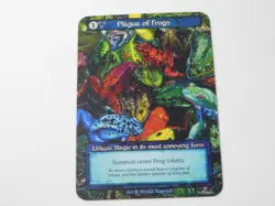 Plague of Frogs Non-Foil Unique Sorcery Beta TCG Trading Card - Image 2