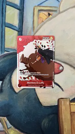 Monkey.D.Luffy (Gift Collection 2023) P-001 One Piece Promotion Cards Foil - Image 1
