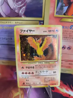 Pokemon Karte Card Lavados Moltres Mysterious Of Fossil Holo Wotc japanese NM- - Image 1