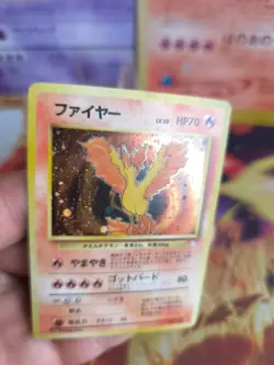 Pokemon Karte Card Lavados Moltres Mysterious Of Fossil Holo Wotc japanese NM- - Image 5