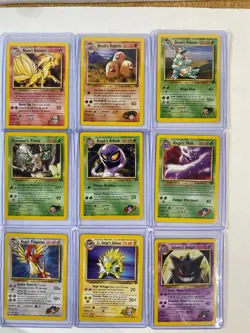 Pokemon TCG Gym Challenge Set Unlimited "Pick Your Card" Non Holo 2000/LP/NM - Image 1