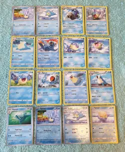 SPHEAL, SEALEO, & WALREIN BUNDLE OF POKEMON CARDS - Image 1