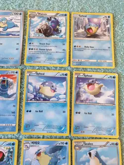 SPHEAL, SEALEO, & WALREIN BUNDLE OF POKEMON CARDS - Image 3