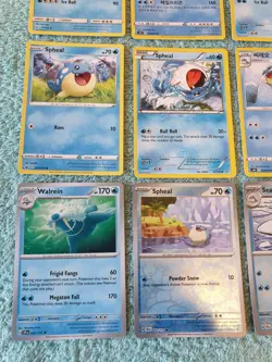 SPHEAL, SEALEO, & WALREIN BUNDLE OF POKEMON CARDS - Image 4
