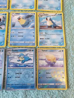 SPHEAL, SEALEO, & WALREIN BUNDLE OF POKEMON CARDS - Image 5