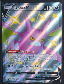 Crobat V - Holo Promo #SWSH098 SWSH: Sword & Shield Promo Cards NM - Image 1