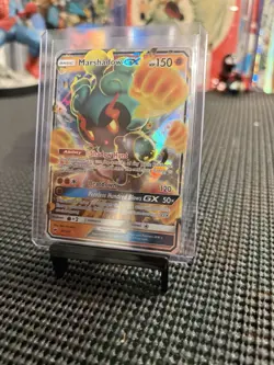Pokemon TCG Marshadow GX Holo Ultra Rare Card Burning Shadows SM - Image 1