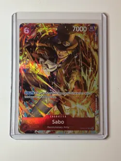 Sabo (Illustration Box Vol.5) OP05-007 One Piece Promotion Card Foil - Image 1