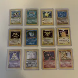 Vintage Pokemon Cards Lot Of 12 Mixed - Image 1