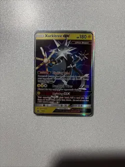 Pokemon Xurkitree GX TCG SM68 Black Star Promo Holo Card Mint Condition - Image 1