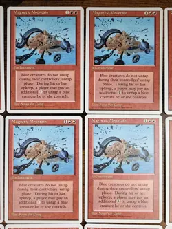 MTG Vintage 4th Fourth Edition ⭐RED Deck 21 Cards⭐ ⭐MINT/NM+⭐ 1994 Vintage Magic - Image 5