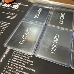 MTG Magic Error Card - Black “DISCARD” Print Error Misprint | Rare Factory Fille - Image 3