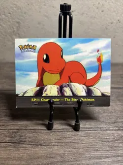 2000 Topps Pokemon Trading Card EP11 Charmander The Stray Pokemon LP!! - Image 1