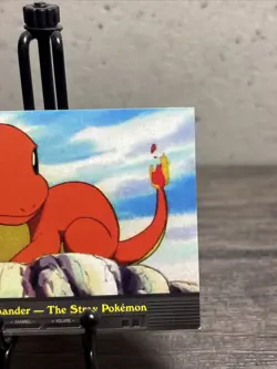 2000 Topps Pokemon Trading Card EP11 Charmander The Stray Pokemon LP!! - Image 3
