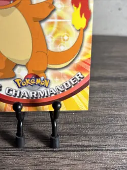 Charmander #04 - TOPPS Black Logo - TV Series 1 - Non-Holo - POKEMON CARD - LP! - Image 5