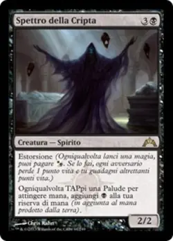 MTG CRYPT GHAST PLAYED - SPETTRO DELLA CRIPTA - GTC - MAGIC - Image 1