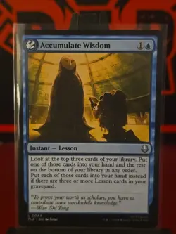 MTG - Accumulate Wisdom - TLA 0044 - Avatar: The Last Airbender - Magic NM - Image 1