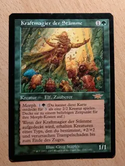 Mtg Magic: Kraftmagier der Stamme - Tribal Forcemage, DEUTSCH, Elf - Image 1