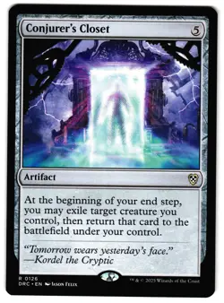 Conjurer's Closet 126 - NM - Commander: Aetherdrift R - Image 1