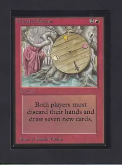 Magic MTG - Wheel of Fortune - Collectors' Edition (bords dores) - EXC - EN - Image 1