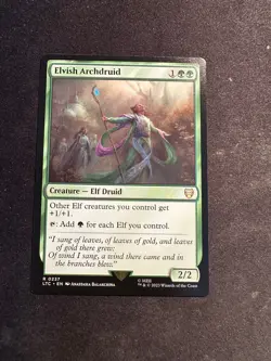 Elvish Archdruid - 0237 LTC MTG - Rare N/M - Elven Council - Image 1