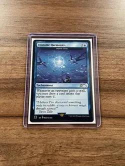 Unstable Harmonics - Rhystic Study - Non Foil - Arcane Secret Lair - MTG SLD 478 - Image 1