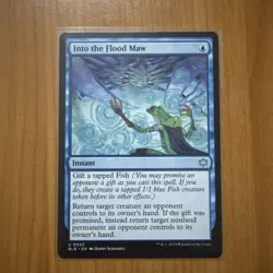 Into The Flood Maw - N/M - Bloomburrow - MTG Magic The Gathering Card - Image 1