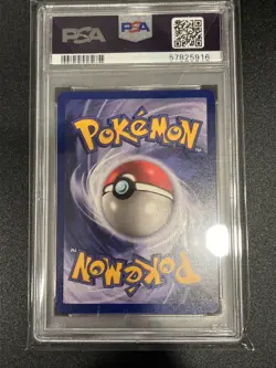 1999 Pokemon WB First Movie Black Star Promo #4 Pikachu PSA 8 - Image 2