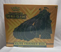 Pokemon Sword and Shield Rebel Clash Elite Trainer Box 820650807008 - Image 1