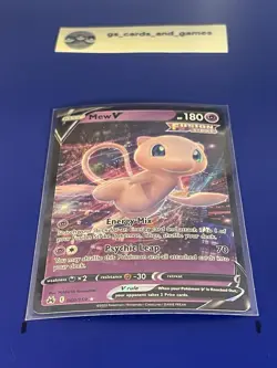 Mew V 060/159 Ultra Rare Holo - SwSh12.5: Crown Zenith - Pokemon TCG - Image 3