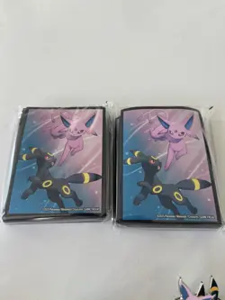 Umbreon & Espeon Pokemon Prismatic Premium Collection 2 Pack Sleeves Figure Pin - Image 4