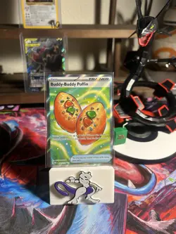Pokemon TCG Rare Candy Buddy Poffin 167/132 Trainer Mega EVO - Image 1