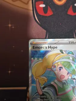 Emcee's Hype - 220/182 Ultra Rare SV10: Destined Rivals Pokemon TCG NM - Image 2