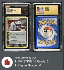 2006 POKEMON EX LEGEND MAKER ABSOL REVERSE STAMPED HOLO CGC PRISTINE 10 | POP 2 - Image 3